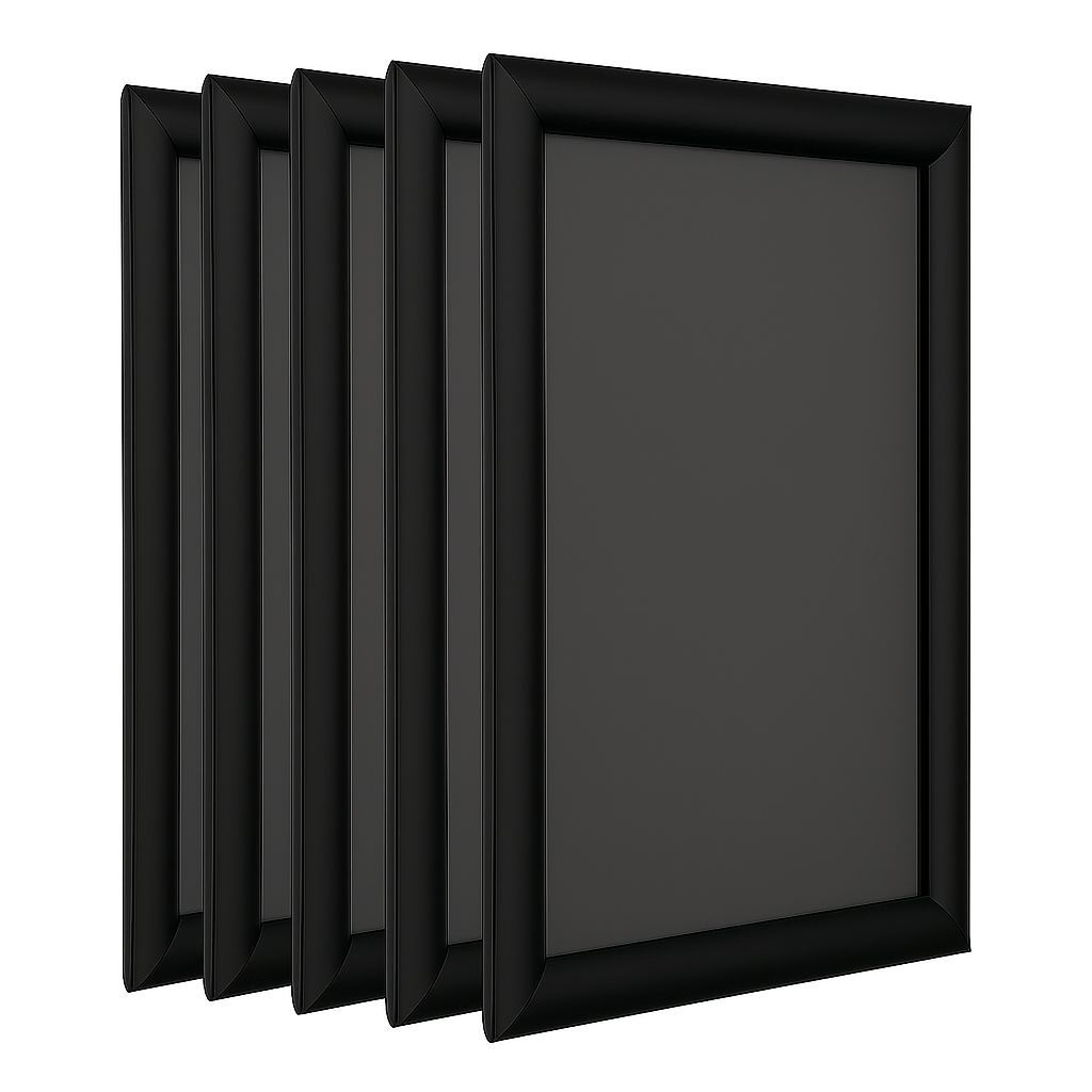 A0 Black Snap Frame (Pack of 5)