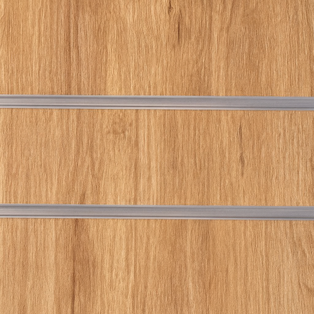 Slatwall Panel - Denver Oak - 2.4m x 1.2m