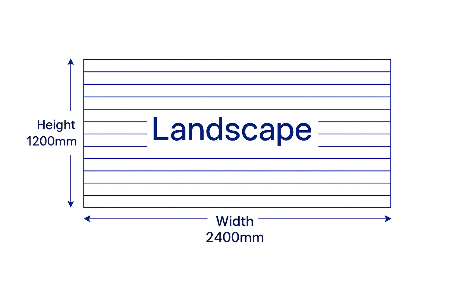 Slatwall Panel - Concrete - 2.4m x 1.2m