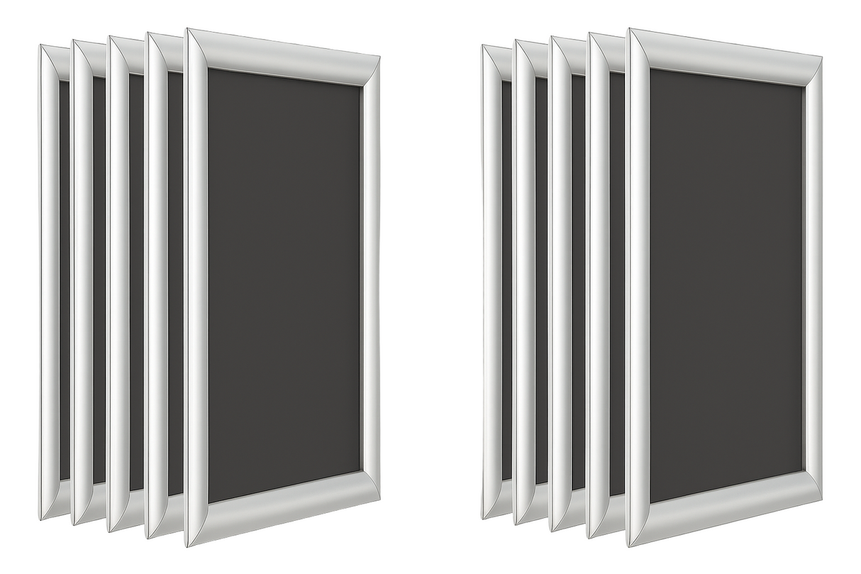A1 Silver Snap Frame (Pack of 10)