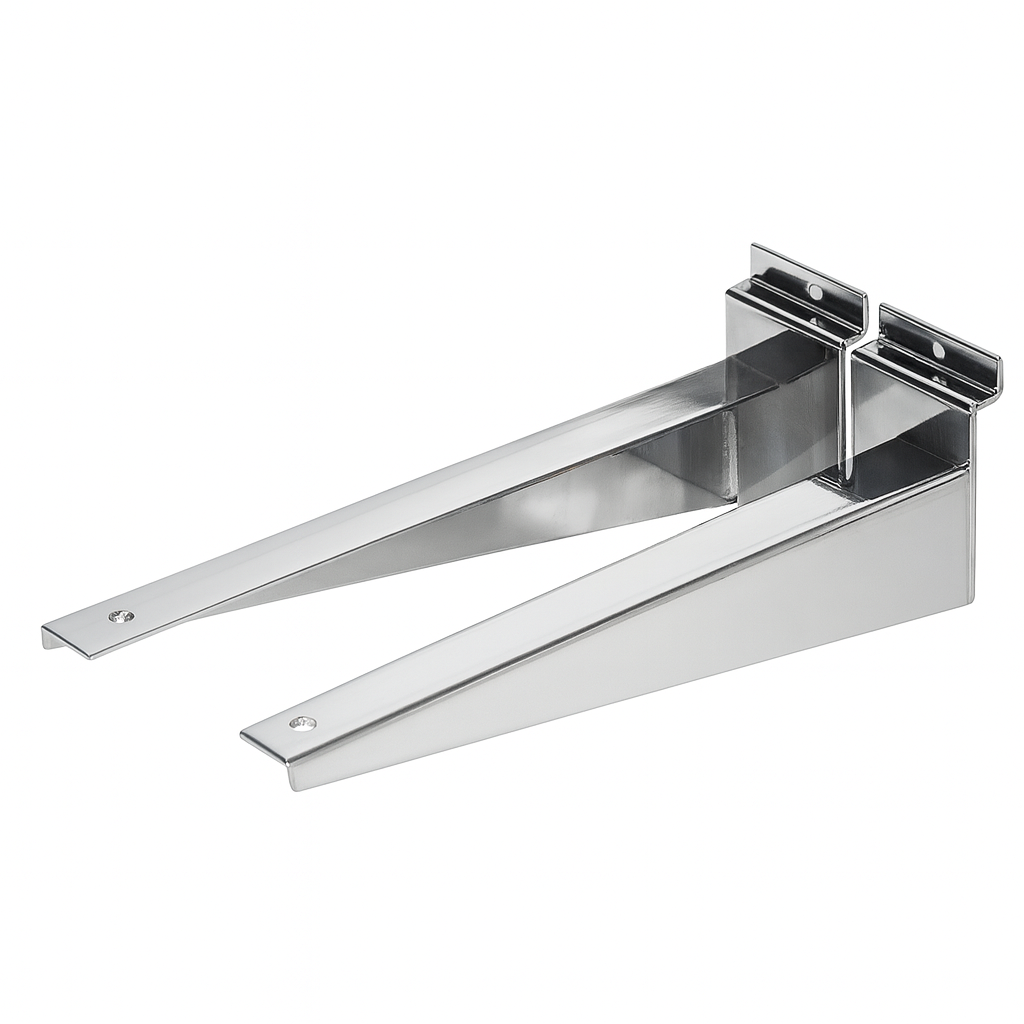 Slatwall Wood Shelf Brackets