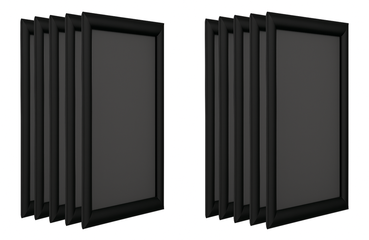 A4 Black Snap Frame (Pack of 10)