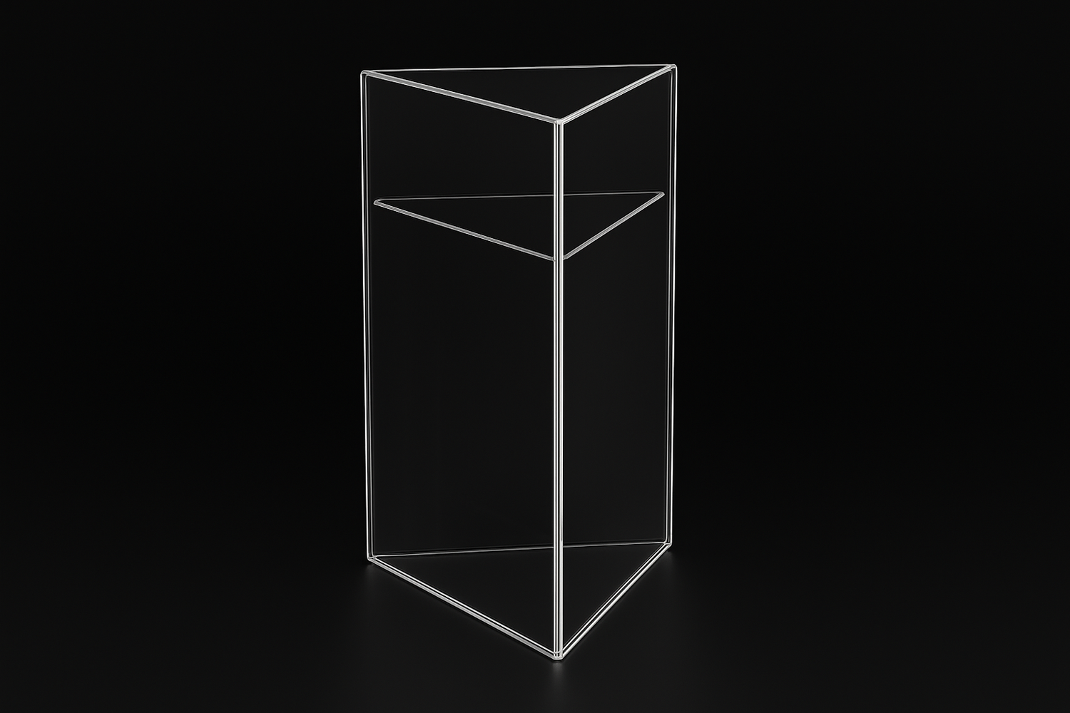 Triangular Menu Holder
