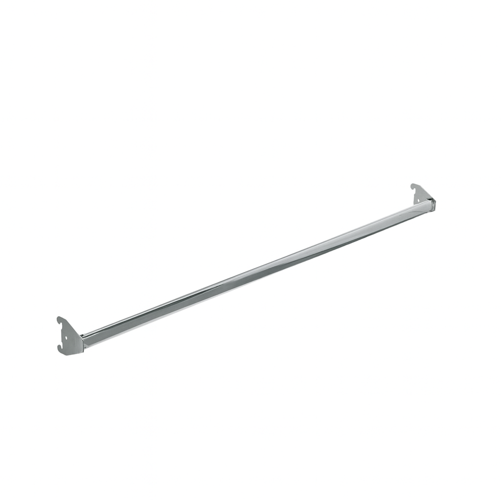 Twin Slot Back Bar Rail
