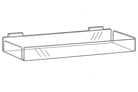 Slatwall Card Pockets & Trays