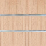 Slatwall Panel - Aurora Oak - 1.2m x 1.2m