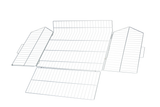 5 Tier Stacking Baskets - 600mm wide