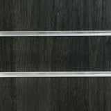 Slatwall Panel - Jet Oak - 2.4m x 1.2m