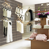 Slatwall Panel - Pino Grey - 2.4m x 1.2m