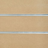 Slatwall Panel - Raw Mdf - 2.4m x 1.2m