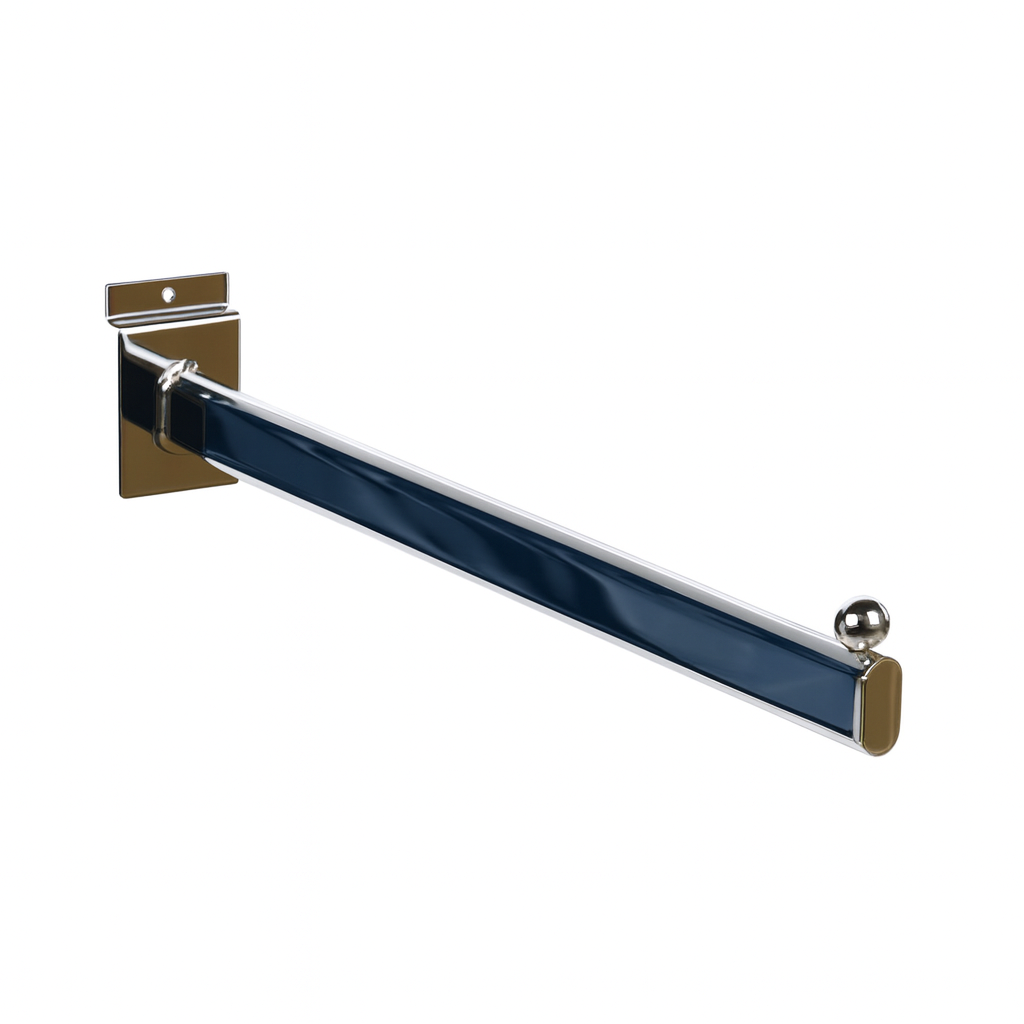 Slatwall Oval Straight Arm - 300mm