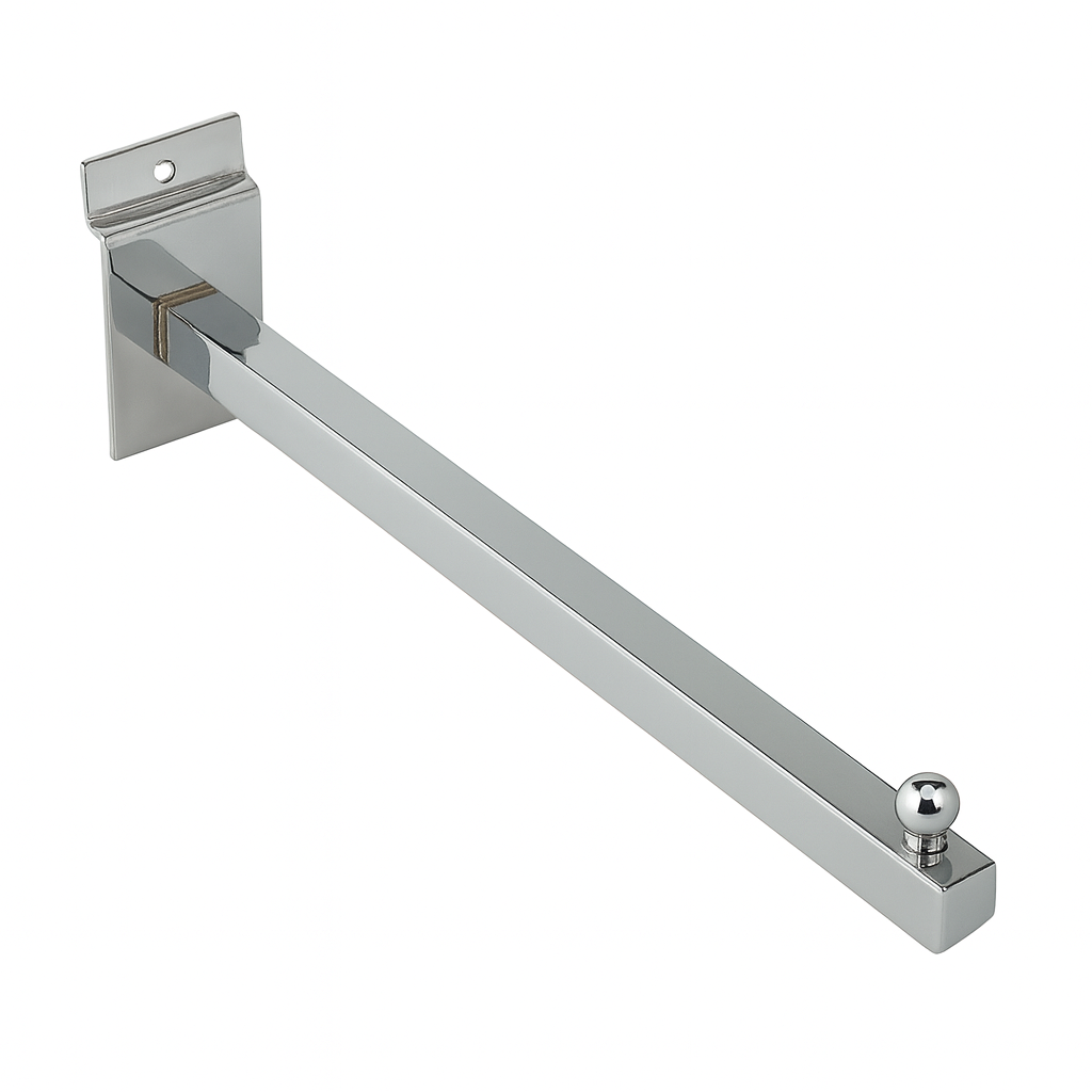 Slatwall Straight Arm - 300mm