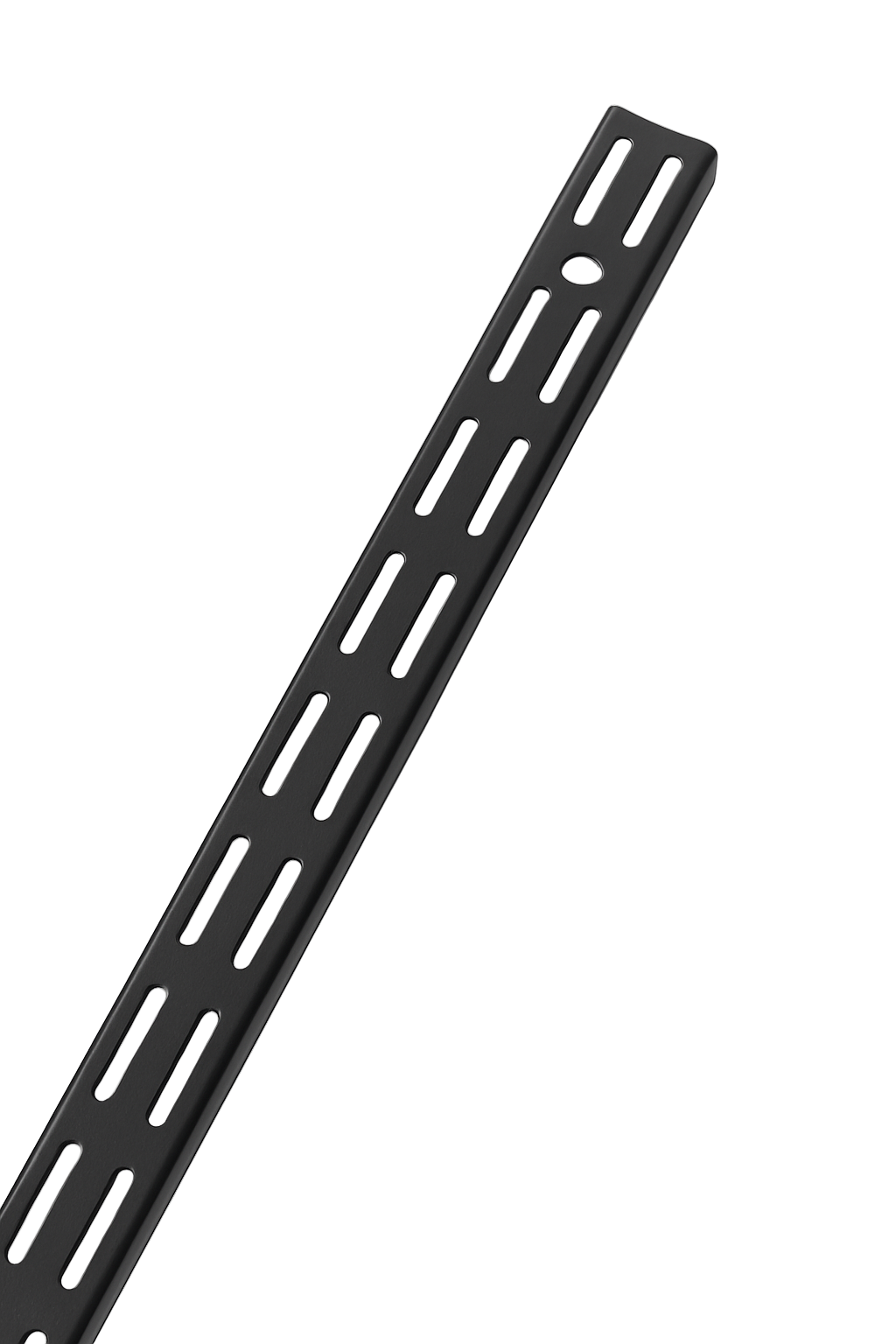 Twin Slot Upright in Black - 1980mm